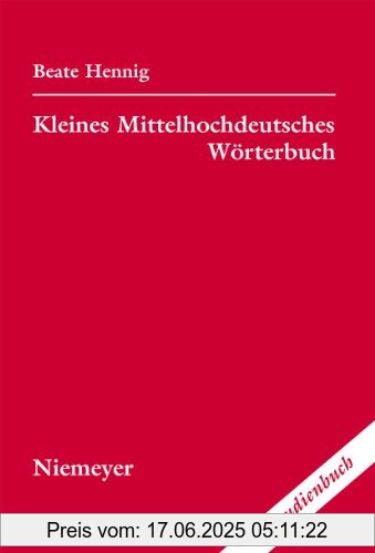 Binding : Gebundene Ausgabe, Edition : 5., durchges. A., Label : Niemeyer, Tübingen, Publisher : Niemeyer, Tübingen, medium : Gebundene Ausgabe, numberOfPages : 499, publicationDate : 2007-09-01, authors : Beate Hennig, languages : german, ISBN : 3484108096