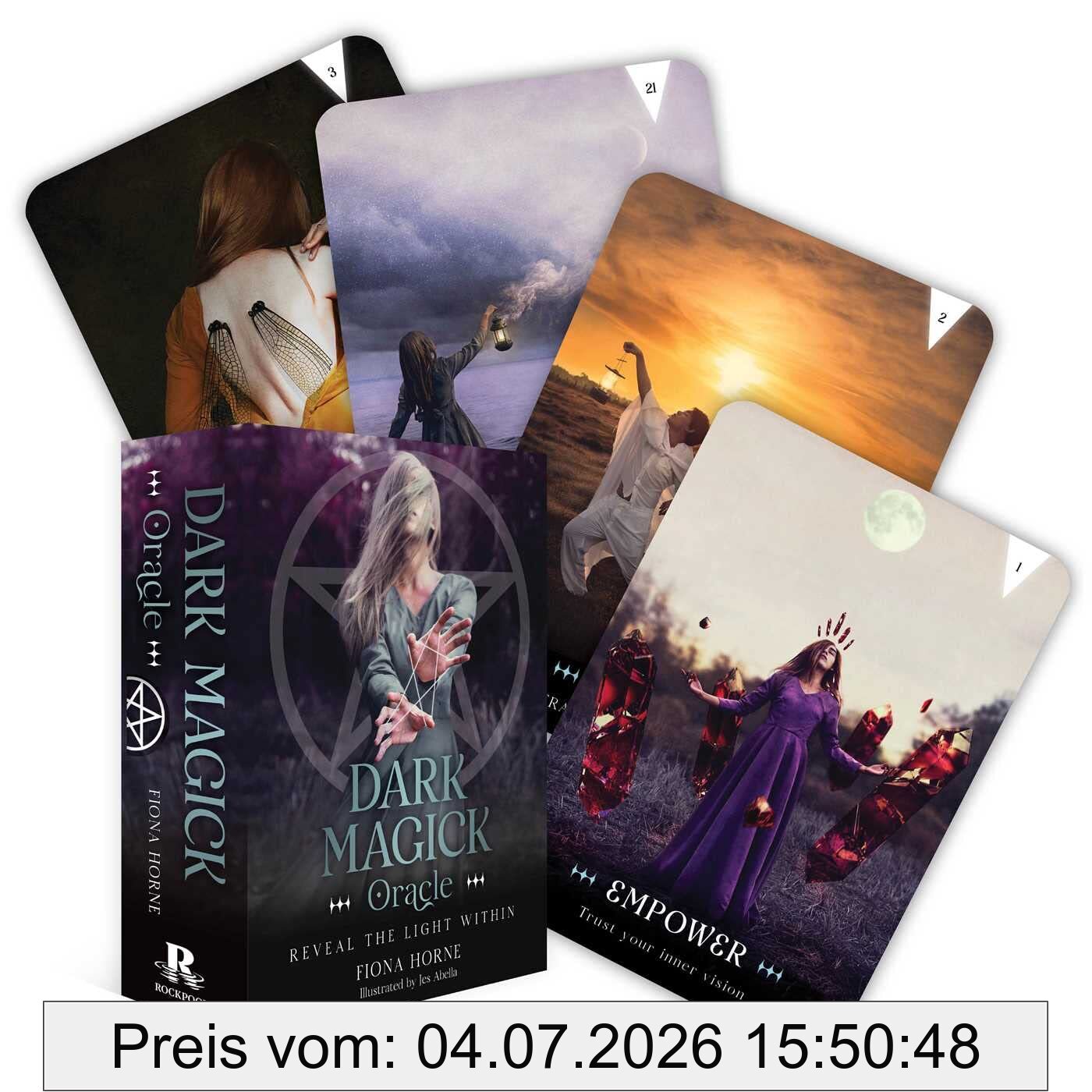 Fiona Horne Dark Magick Oracle, Reveal The Light Within (Rockpool Oracle)