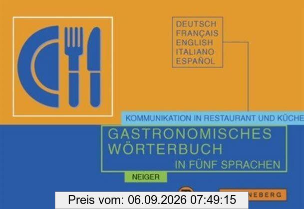 Gastronomisches Wörterbuch in fünf Sprachen