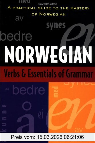 Janus, Louis E. Norwegian Verbs And Essentials Of Grammar