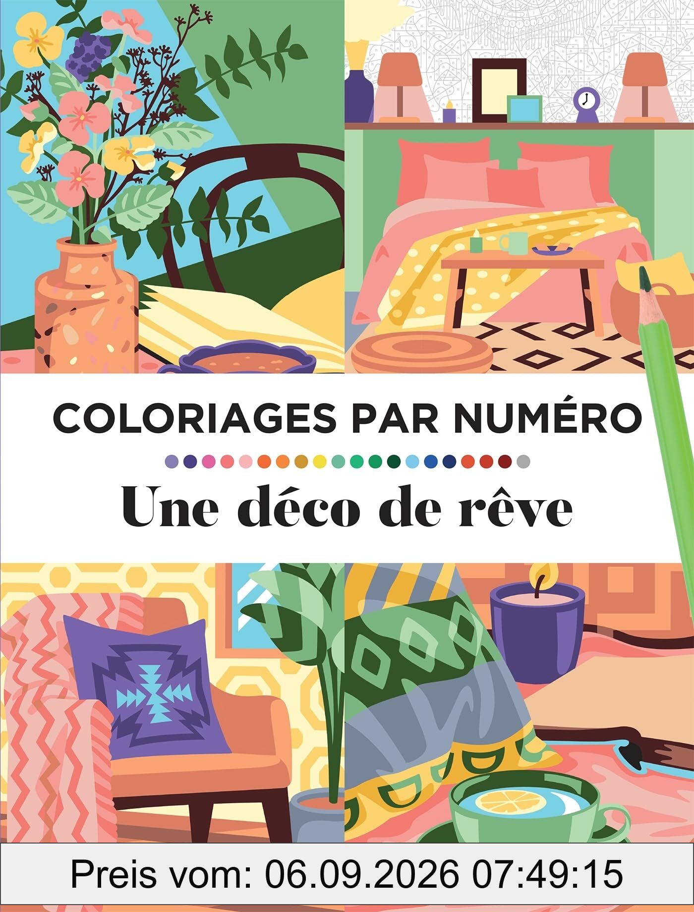 Coloriages par numéro : Une déco de rêve