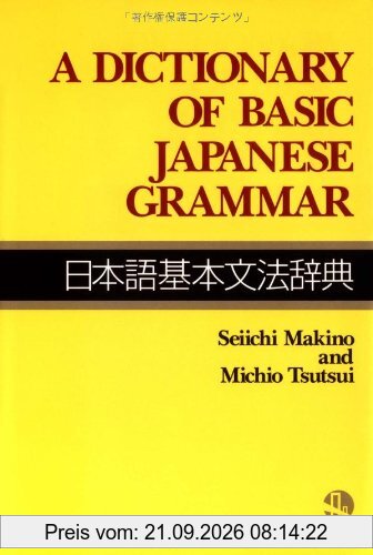 A Dictionary of Basic Japanese Grammar