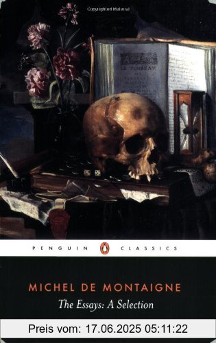 Binding : Taschenbuch, Edition : Revised, Label : Penguin Classics, Publisher : Penguin Classics, NumberOfItems : 1, PackageQuantity : 1, medium : Taschenbuch, numberOfPages : 480, publicationDate : 1993-08-26, releaseDate : 2012-09-27, authors : Michel Montaigne, translators : M. Screech, languages : english, ISBN : 0140446028