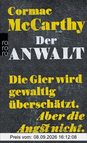 Der Anwalt: ein Drehbuch. The counselor: Die Gier wird gewaltig überschätzt