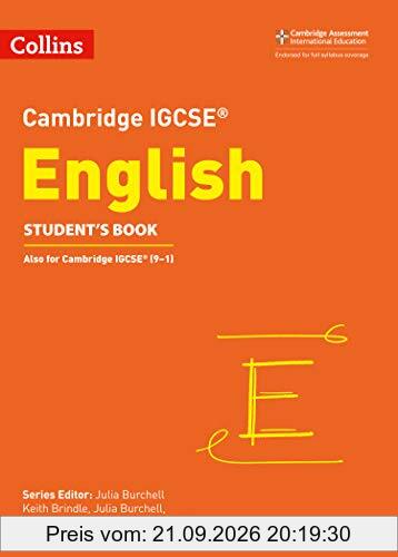 Cambridge IGCSE (TM) English Student's Book (Cambridge International Examinations)