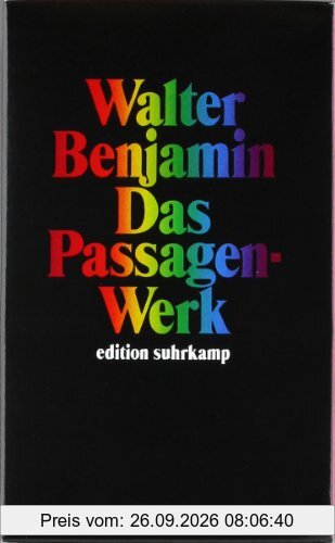 Das Passagen - Werk, 2 Bde.