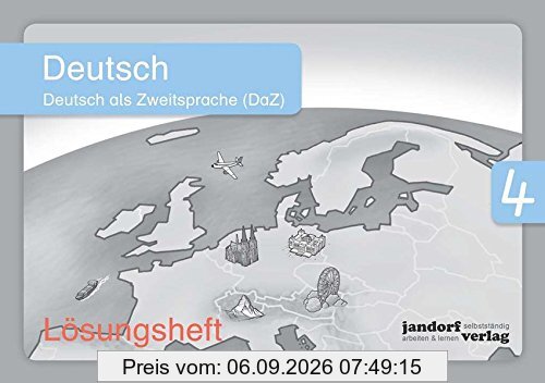 Deutsch 4 (DaZ) (Lösungsheft): Deutsch als Zweitsprache