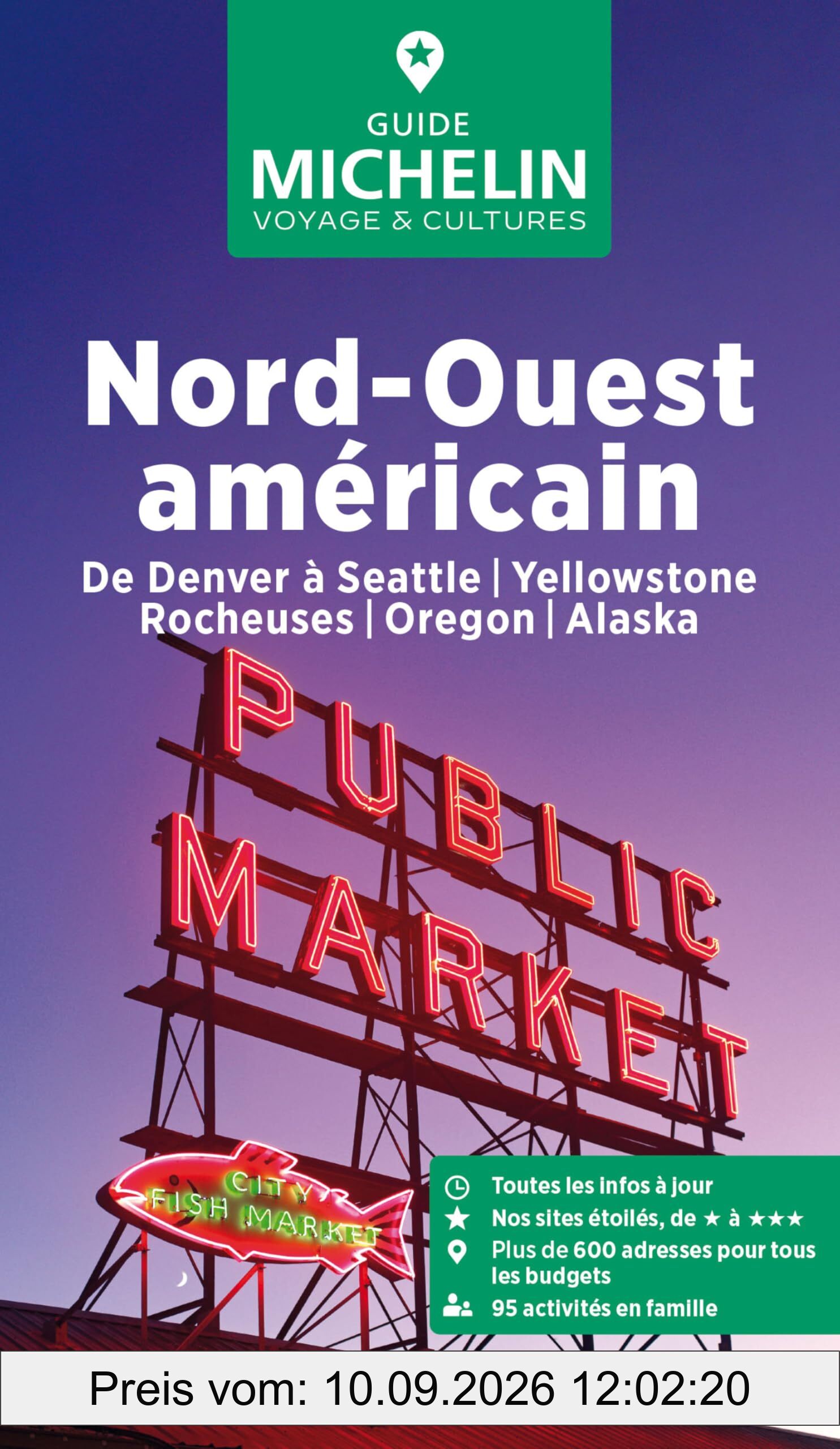 Nord-Ouest américain : de Denver à Seattle, Yellowstone, Rocheuses, Oregon, Alaska