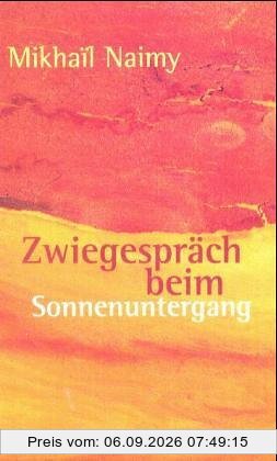 Zwiegespräch beim Sonnenuntergang
