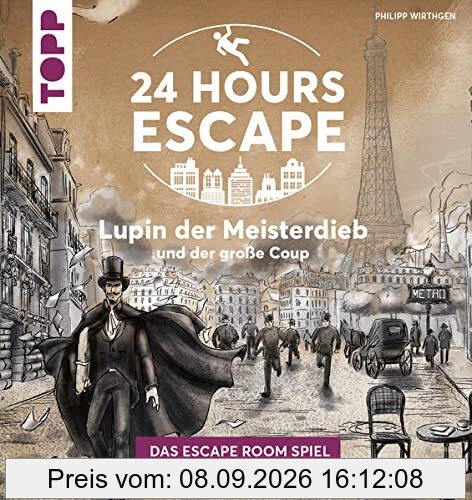 24 HOURS ESCAPE - Das Escape Room Spiel: Lupin der Meisterdieb und der große Coup