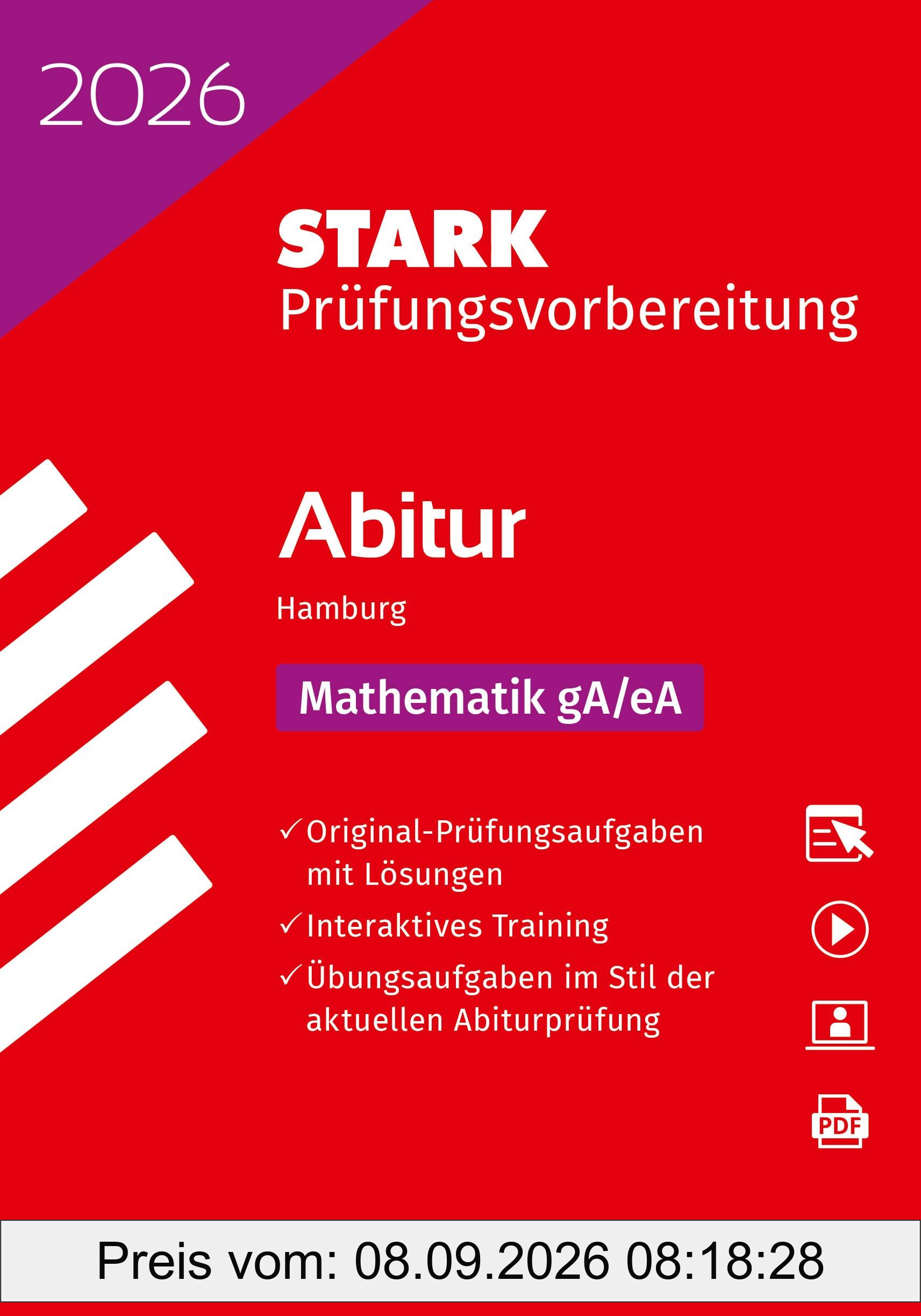 STARK Mathematik gA/eA - Abitur 2026 Hamburg - Prüfungsvorbereitung (Abitur-Prüfungen)