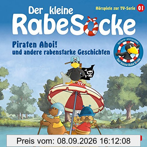 Piraten Ahoi! und andere rabenstarke Geschichten: 1 CD (Der kleine Rabe Socke - Hörspiele zur TV Serie, Band 1)