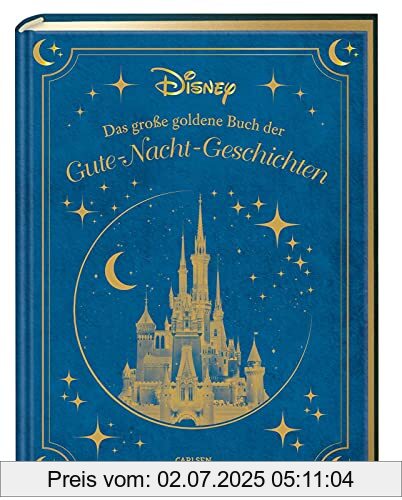 Die Buchhandlung in Oelde hat das Buch Disney: Das große goldene Buch der Gute-Nacht-Geschichten: Zauberhaftes Vorlesebuch für die ganze Familie (Die großen goldenen Bücher von Disney)