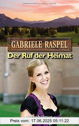 Binding : Gebundene Ausgabe, Edition : 1., Label : Rosenheimer Verlagshaus, Publisher : Rosenheimer Verlagshaus, medium : Gebundene Ausgabe, numberOfPages : 272, publicationDate : 2014-10-06, authors : Gabriele Raspel, languages : german, ISBN : 3475542900