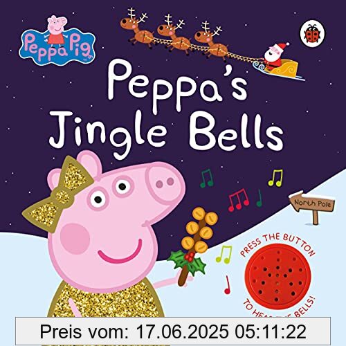 Brand : Penguin Books Ltd (UK), Binding : Gebundene Ausgabe, Label : Ladybird, Publisher : Ladybird, PackageQuantity : 1, Format : Klangbuch, medium : Gebundene Ausgabe, numberOfPages : 10, publicationDate : 2021-09-30, releaseDate : 2021-09-30, authors : Peppa Pig, ISBN : 0241524520