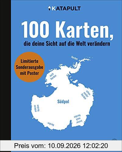 100 Karten, die deine Sicht auf die Welt verändern: Sonderausgabe mit Poster
