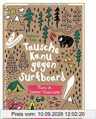 Tausche Kanu gegen Surfboard: Mara im Sommer-Chaoscamp