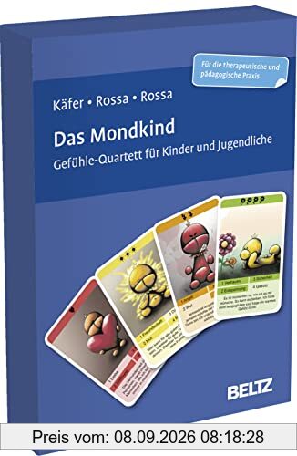 Das Mondkind: Gefühle-Quartett für Kinder und Jugendliche. Mit Spielvarianten und Ausmalvorlagen zum Download. Mit 16-seitigem Booklet. (Beltz Therapiespiele)