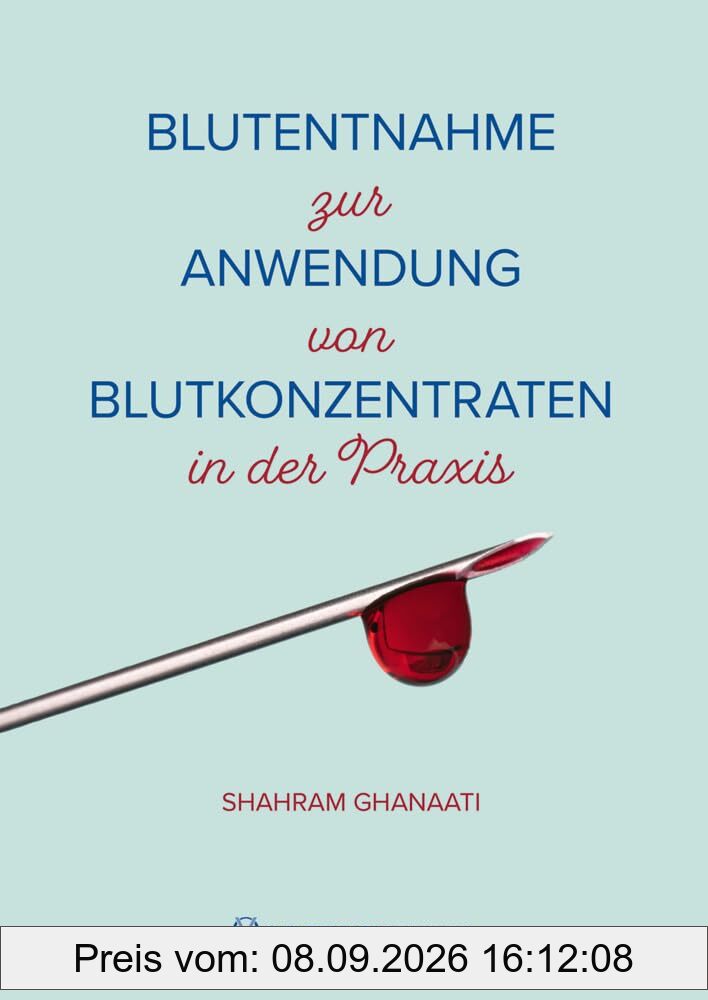 Blutentnahme zur Anwendung von Blutkonzentraten in der Praxis