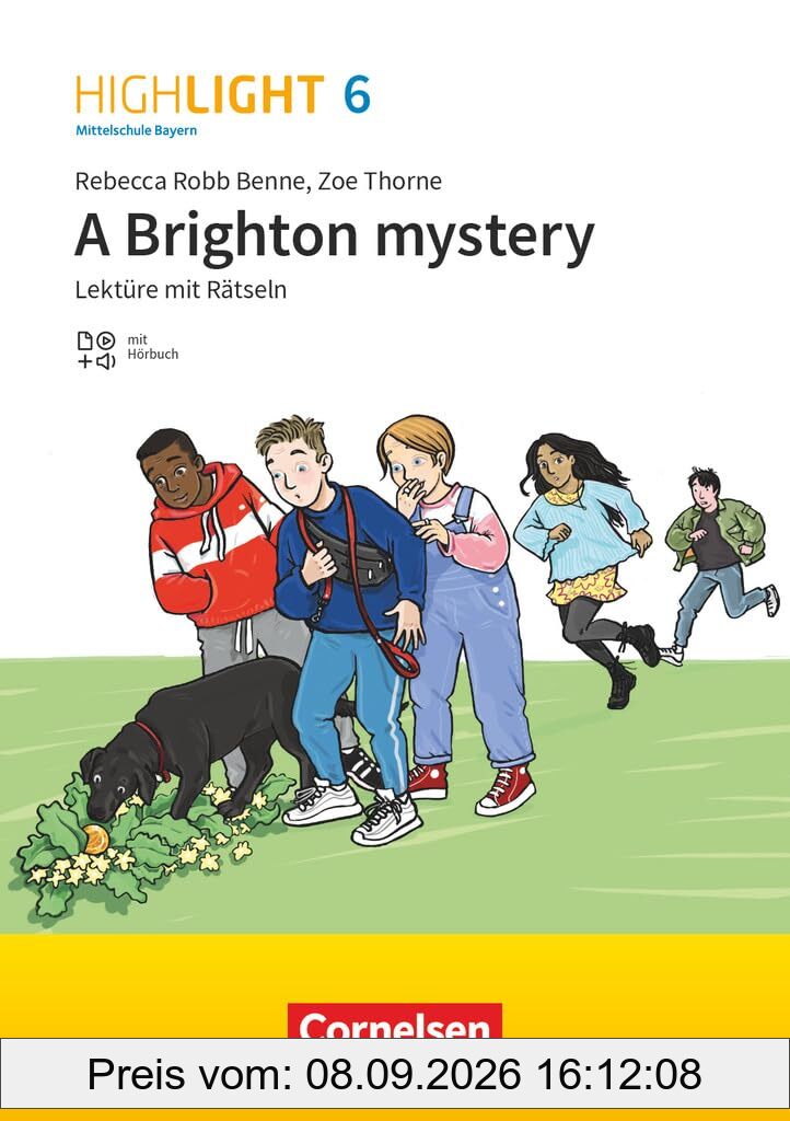 Highlight - Mittelschule Bayern - 6. Jahrgangsstufe: A Brighton mystery - Lektüre - Mit Rätseln