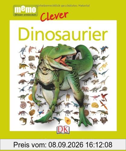 memo clever Das schlaue Taschenlexikon: Dinosaurier