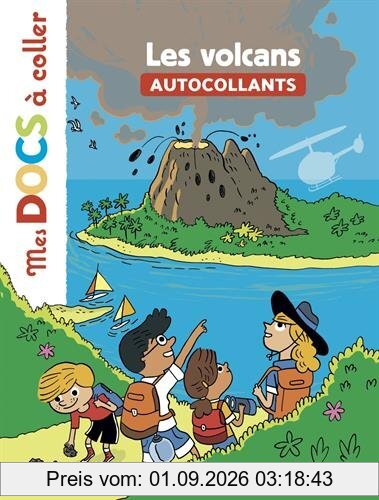 Les volcans : autocollants
