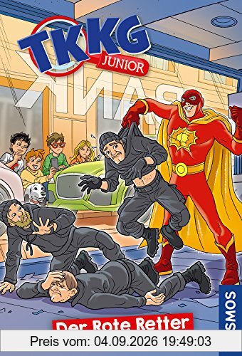 TKKG Junior, 4, Der Rote Retter