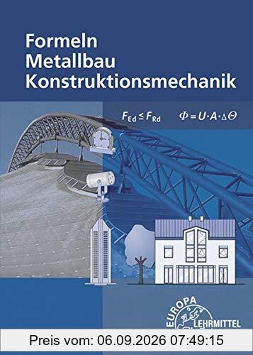 Formeln für Metallbauberufe