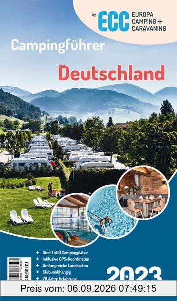 ECC Campingführer Deutschland 2023