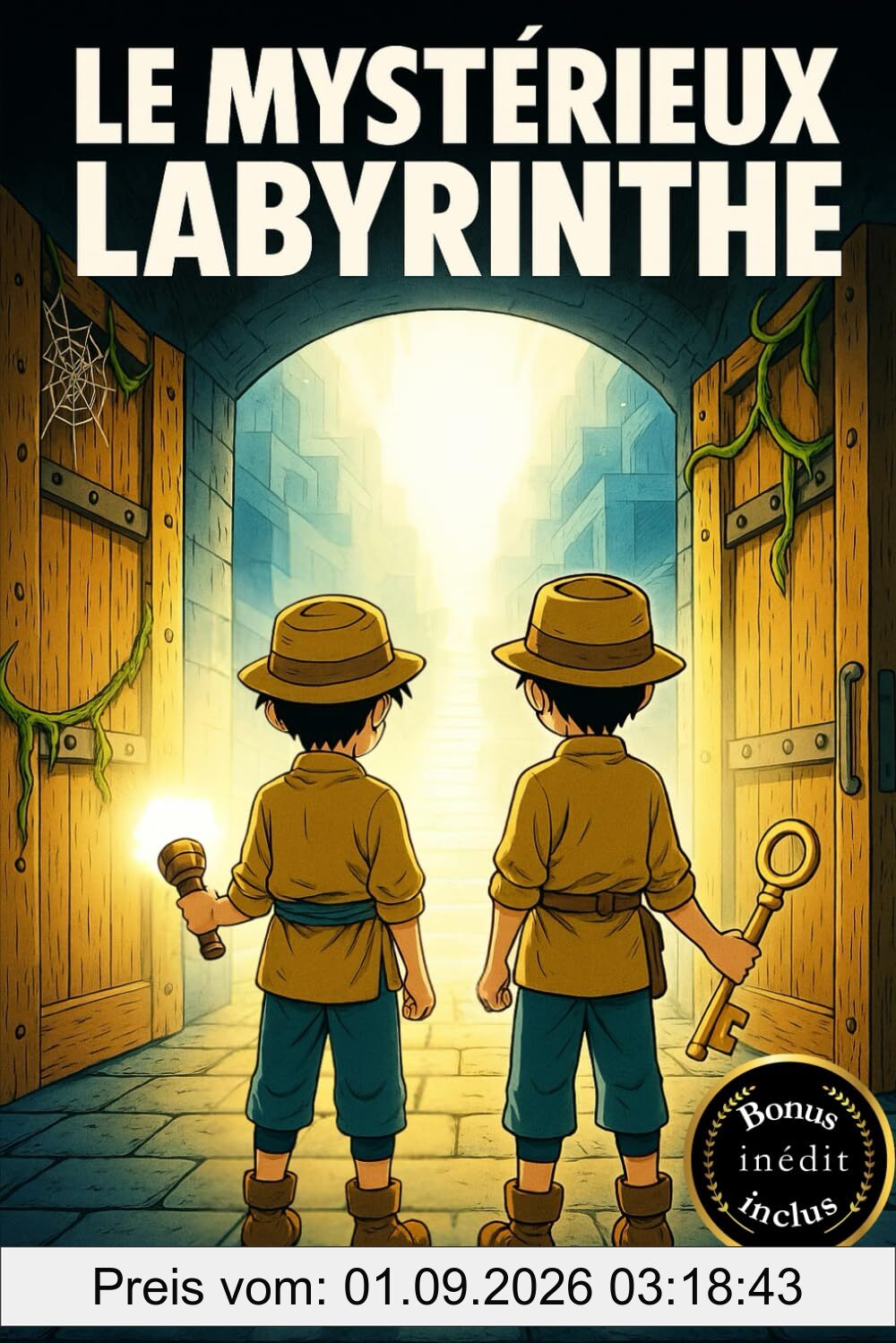 Le Mystérieux Labyrinthe - Livre pour enfants à partir de 9 ans - Roman jeunesse à suspense - Fans d’aventures et d’énigmes