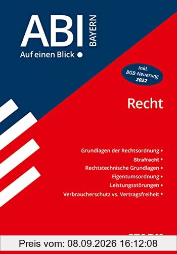 STARK Abi - auf einen Blick! Wirtschaft/Recht Bayern: Recht