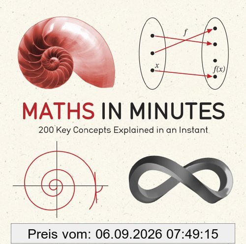 Maths in Minutes: 200 Key Concepts Explained in an Instant