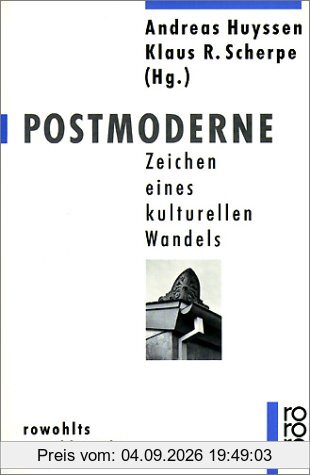 Postmoderne. Zeichen eines kulturellen Wandels