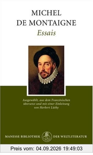 Essais. Ausw. u. Übers. v. Herbert Lüthy.