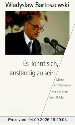 Es lohnt sich, anständig zu sein