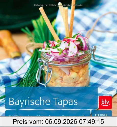 Bayrische Tapas: Weißblaue Appetithäppchen - pikant und süß
