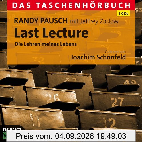 Last Lecture: Das Taschenhörbuch. 5 CDs