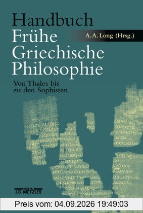 Handbuch Frühe Griechische Philosophie