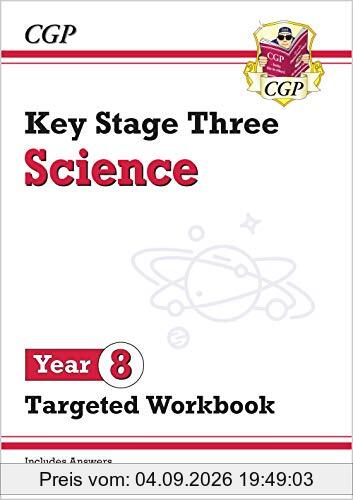 New KS3 Science Year 8 Targeted Workbook (with answers) (CGP KS3 Targeted Workbooks)