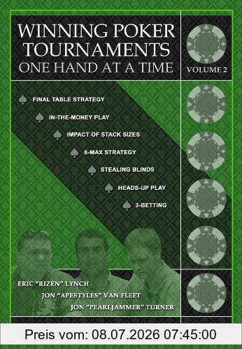 Jon Turner Winning Poker Tournaments One Hand At A Time, Volume Ii, 2