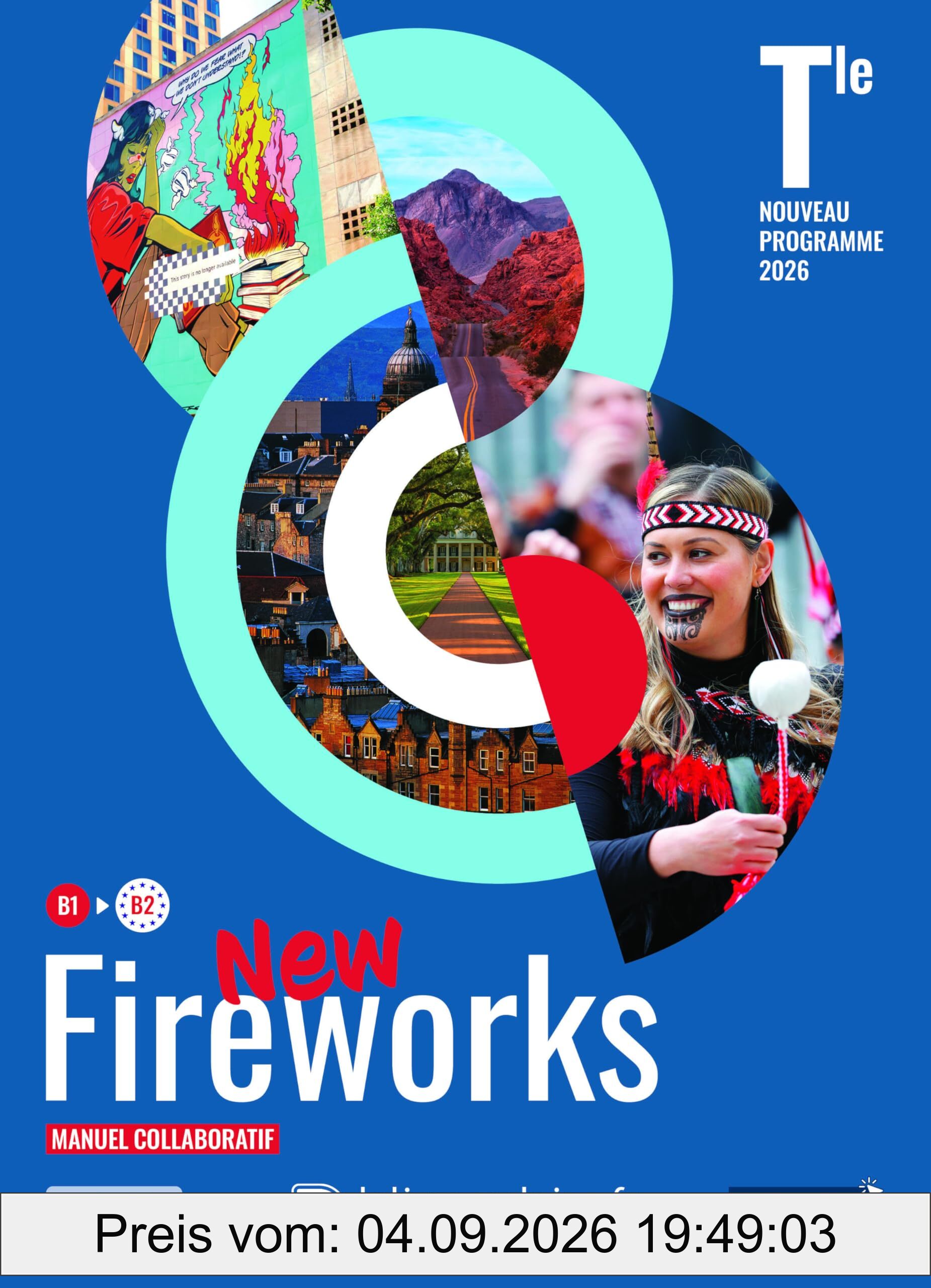 New Fireworks terminale, B1-B2 : manuel collaboratif : nouveau programme 2026