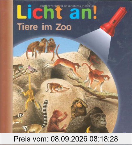 Meyer. Die kleine Kinderbibliothek - Licht an!: Licht an! Tiere im Zoo: Band 16