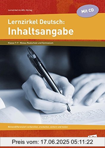Binding : Sondereinband, Edition : 1, Label : AOL-Verlag in der AAP Lehrerfachverlage GmbH, Publisher : AOL-Verlag in der AAP Lehrerfachverlage GmbH, medium : Broschiert, numberOfPages : 63, publicationDate : 2016-12-01, authors : Hans Lammersen, languages : german, ISBN : 3403103412