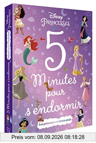 Disney princesses : 5 minutes pour s'endormir : les princesses et leurs amis