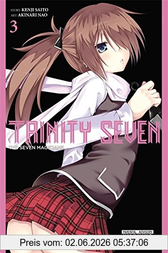 Kenji Saitou Trinity Seven, Vol. 3, The Seven Magicians