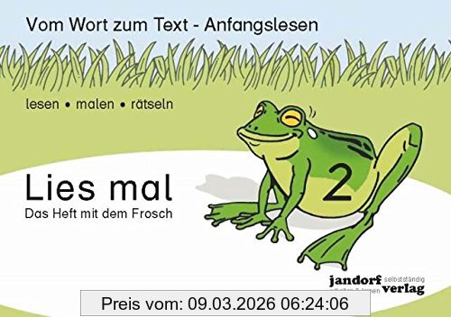 unbekannt Lies Mal 2 - Das Heft Mit Dem Frosch, Vom Wort Zum Text - Anfangslesen