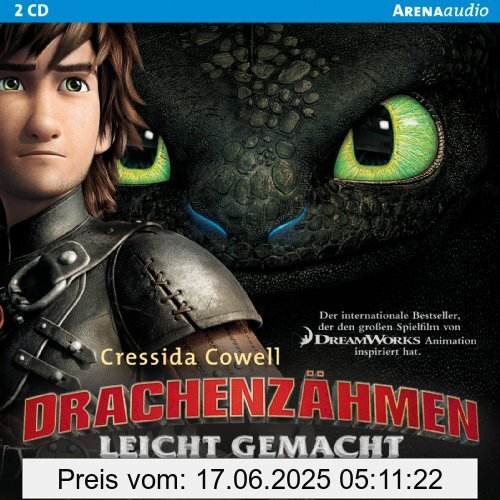 Binding : Audio CD, Label : Arena, Publisher : Arena, Format : Audiobook, medium : Audio CD, publicationDate : 2014-09-17, authors : Cressida Cowell, languages : german, ISBN : 3401250353