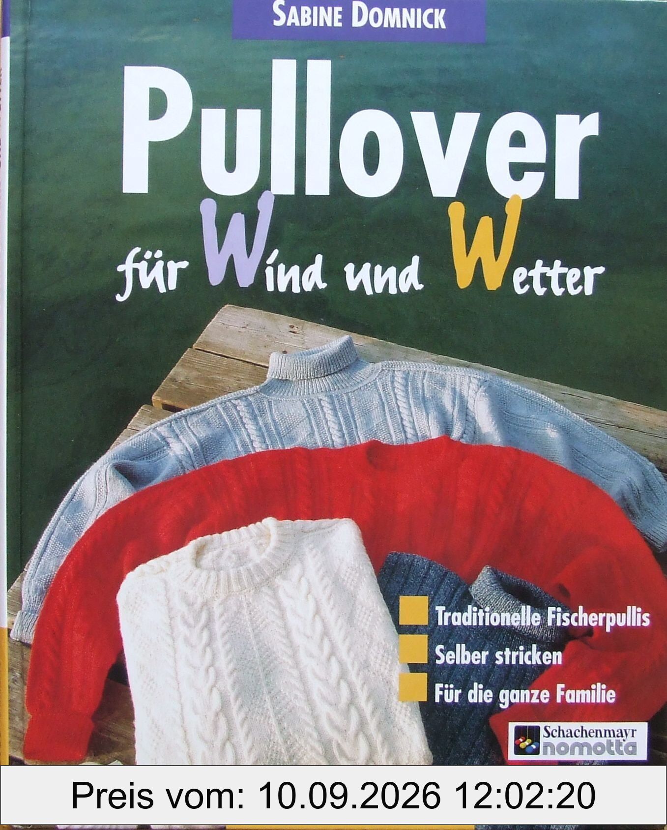 Pullover für Wind und Wetter: Traditionelle Fischerpullis selber stricken für die ganze Familie
