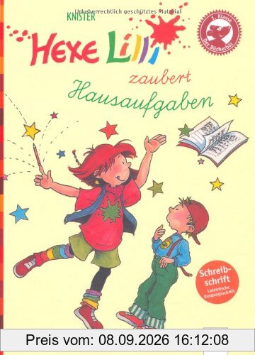 Hexe Lilli zaubert Hausaufgaben (Schreibschrift): Hexe Lilli für Erstleser