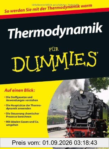 Raimund Ruderich Thermodynamik Für Dummies (Fur Dummies)
